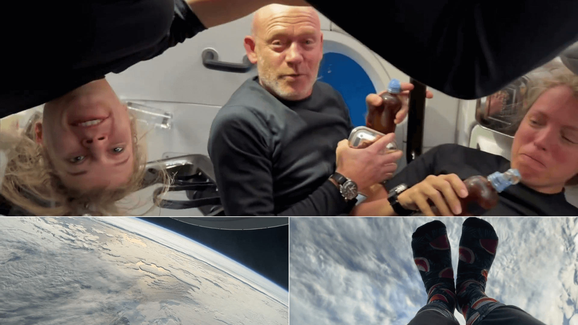 beelden ruimtereis poolgebieden