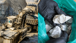 Lithium ontdekt China