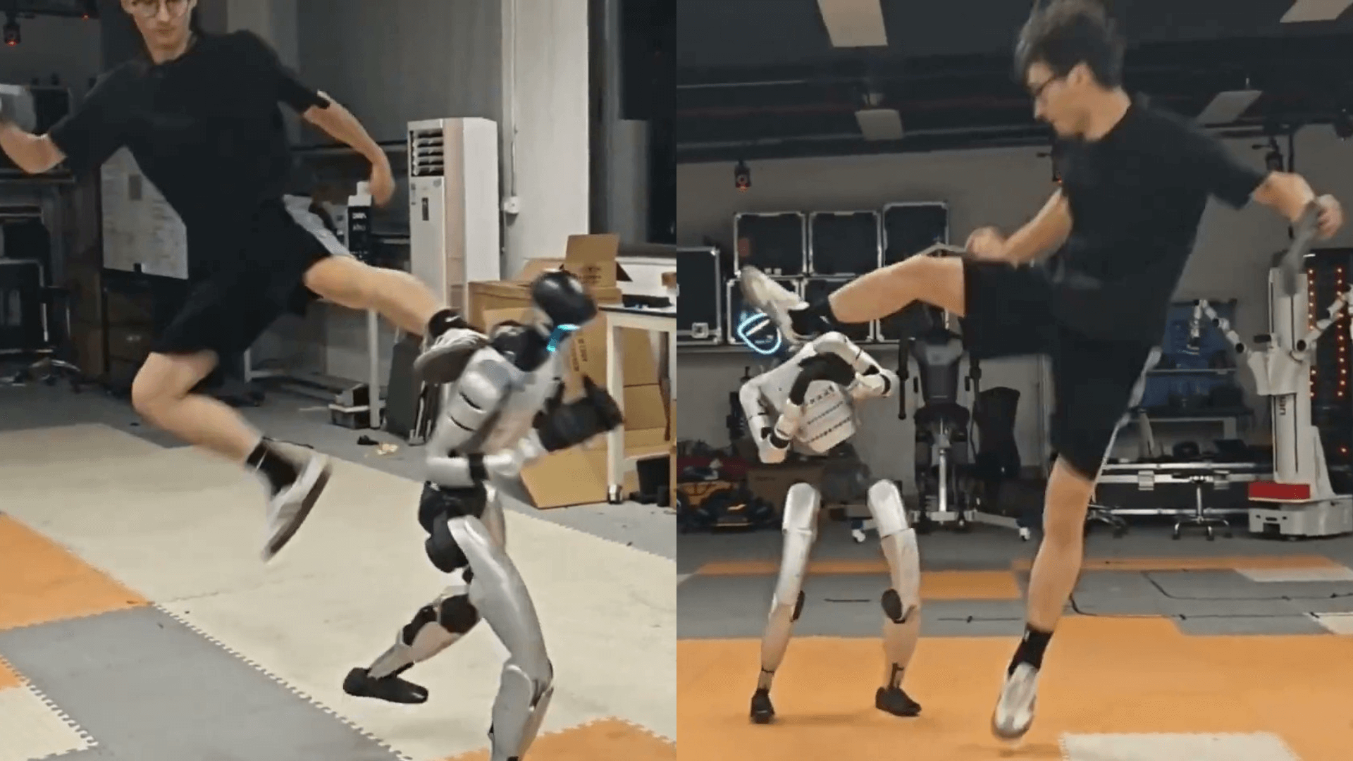 Unitree g1 geweldstest